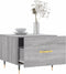 vidaXL - Salontafels - 2 - st - 50x50x40 - cm - bewerkt - hout - grijs - sonoma - eiken
