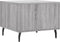 vidaXL - Salontafels - 2 - st - 50x50x40 - cm - bewerkt - hout - grijs - sonoma - eiken