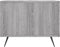 vidaXL - Salontafels - 2 - st - 50x50x40 - cm - bewerkt - hout - grijs - sonoma - eiken