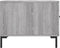 vidaXL - Salontafels - 2 - st - 50x50x40 - cm - bewerkt - hout - grijs - sonoma - eiken