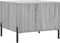 vidaXL - Salontafels - 2 - st - 50x50x40 - cm - bewerkt - hout - grijs - sonoma - eiken
