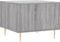 vidaXL - Salontafels - 2 - st - 50x50x40 - cm - bewerkt - hout - grijs - sonoma - eiken