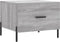 vidaXL - Salontafels - 2 - st - 50x50x40 - cm - bewerkt - hout - grijs - sonoma - eiken