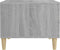 vidaXL - Salontafels - 2 - st - 50x50x40 - cm - bewerkt - hout - grijs - sonoma - eiken