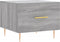 vidaXL - Salontafels - 2 - st - 50x50x40 - cm - bewerkt - hout - grijs - sonoma - eiken