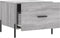 vidaXL - Salontafels - 2 - st - 50x50x40 - cm - bewerkt - hout - grijs - sonoma - eiken