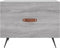 vidaXL - Salontafels - 2 - st - 50x50x40 - cm - bewerkt - hout - grijs - sonoma - eiken