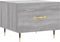 vidaXL - Salontafels - 2 - st - 50x50x40 - cm - bewerkt - hout - grijs - sonoma - eiken