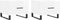 vidaXL - Salontafels - 2 - st - 50x50x40 - cm - bewerkt - hout - hoogglans - wit