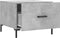 vidaXL - Salontafels - 2 - st - 50x50x40 - cm - bewerkt - hout - betongrijs