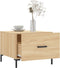 vidaXL - Salontafels - 2 - st - 50x50x40 - cm - bewerkt - hout - sonoma - eikenkleurig