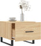 vidaXL - Salontafels - 2 - st - 50x50x40 - cm - bewerkt - hout - sonoma - eikenkleurig