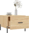vidaXL - Salontafels - 2 - st - 50x50x40 - cm - bewerkt - hout - sonoma - eikenkleurig