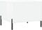 vidaXL - Salontafels - 2 - st - 50x50x40 - cm - bewerkt - hout - hoogglans - wit