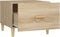 vidaXL - Salontafels - 2 - st - 50x50x40 - cm - bewerkt - hout - sonoma - eikenkleurig