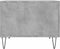 vidaXL - Salontafels - 2 - st - 50x50x40 - cm - bewerkt - hout - betongrijs