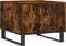 vidaXL - Salontafels - 2 - st - 50x50x40 - cm - bewerkt - hout - gerookt - eikenkleurig