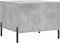 vidaXL - Salontafels - 2 - st - 50x50x40 - cm - bewerkt - hout - betongrijs