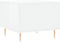 vidaXL - Salontafels - 2 - st - 50x50x40 - cm - bewerkt - hout - hoogglans - wit