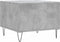 vidaXL - Salontafels - 2 - st - 50x50x40 - cm - bewerkt - hout - betongrijs
