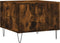 vidaXL - Salontafels - 2 - st - 50x50x40 - cm - bewerkt - hout - gerookt - eikenkleurig