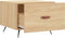 vidaXL - Salontafels - 2 - st - 50x50x40 - cm - bewerkt - hout - sonoma - eikenkleurig