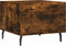 vidaXL - Salontafels - 2 - st - 50x50x40 - cm - bewerkt - hout - gerookt - eikenkleurig