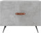 vidaXL - Salontafels - 2 - st - 50x50x40 - cm - bewerkt - hout - betongrijs