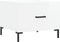 vidaXL - Salontafels - 2 - st - 50x50x40 - cm - bewerkt - hout - hoogglans - wit