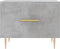vidaXL - Salontafels - 2 - st - 50x50x40 - cm - bewerkt - hout - betongrijs