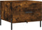 vidaXL - Salontafels - 2 - st - 50x50x40 - cm - bewerkt - hout - gerookt - eikenkleurig