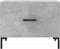 vidaXL - Salontafels - 2 - st - 50x50x40 - cm - bewerkt - hout - betongrijs