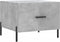 vidaXL - Salontafels - 2 - st - 50x50x40 - cm - bewerkt - hout - betongrijs