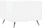vidaXL - Salontafels - 2 - st - 50x50x40 - cm - bewerkt - hout - hoogglans - wit