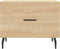 vidaXL - Salontafels - 2 - st - 50x50x40 - cm - bewerkt - hout - sonoma - eikenkleurig