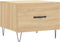 vidaXL - Salontafels - 2 - st - 50x50x40 - cm - bewerkt - hout - sonoma - eikenkleurig