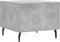 vidaXL - Salontafels - 2 - st - 50x50x40 - cm - bewerkt - hout - betongrijs