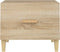 vidaXL - Salontafels - 2 - st - 50x50x40 - cm - bewerkt - hout - sonoma - eikenkleurig