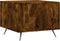 vidaXL - Salontafels - 2 - st - 50x50x40 - cm - bewerkt - hout - gerookt - eikenkleurig