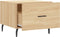 vidaXL - Salontafels - 2 - st - 50x50x40 - cm - bewerkt - hout - sonoma - eikenkleurig