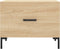 vidaXL - Salontafels - 2 - st - 50x50x40 - cm - bewerkt - hout - sonoma - eikenkleurig