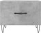 vidaXL - Salontafels - 2 - st - 50x50x40 - cm - bewerkt - hout - betongrijs
