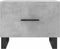 vidaXL - Salontafels - 2 - st - 50x50x40 - cm - bewerkt - hout - betongrijs