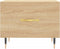 vidaXL - Salontafels - 2 - st - 50x50x40 - cm - bewerkt - hout - sonoma - eikenkleurig