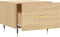 vidaXL - Salontafels - 2 - st - 50x50x40 - cm - bewerkt - hout - sonoma - eikenkleurig