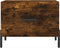 vidaXL - Salontafels - 2 - st - 50x50x40 - cm - bewerkt - hout - gerookt - eikenkleurig