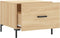 vidaXL - Salontafels - 2 - st - 50x50x40 - cm - bewerkt - hout - sonoma - eikenkleurig