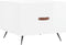 vidaXL - Salontafels - 2 - st - 50x50x40 - cm - bewerkt - hout - hoogglans - wit
