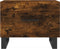 vidaXL - Salontafels - 2 - st - 50x50x40 - cm - bewerkt - hout - gerookt - eikenkleurig