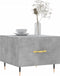 vidaXL - Salontafels - 2 - st - 50x50x40 - cm - bewerkt - hout - betongrijs